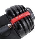 Sztangielka regulowana HMS SR52 LBS zakres regulacji obciążenia 2-24kg