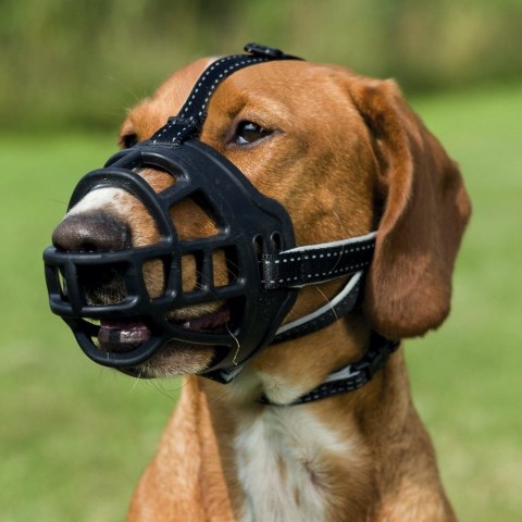 TRIXIE Muzzle Flex - kaganiec dla psa - rozmiar S - czarny TRIXIE Muzzle Flex - kaganiec dla psa - rozmiar S - czarny