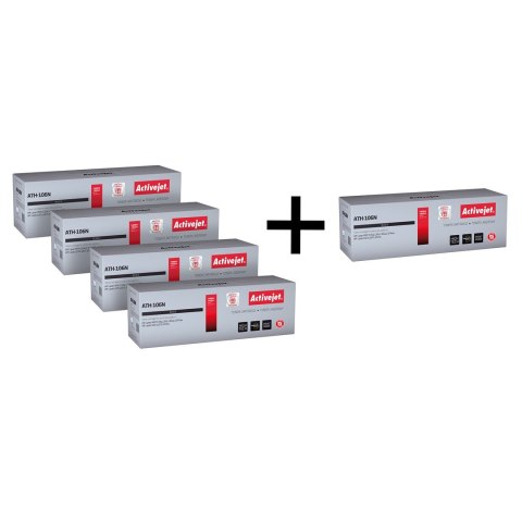 4 x Activejet toner do HP 106A W1106A new ATH-106N + Activejet toner do HP 106A W1106A new ATH-106N za 1 zł 4 x Activejet toner do HP 106A W1106A new ATH-106N + Activejet toner do HP 106A W1106A new ATH-106N za 1 zł