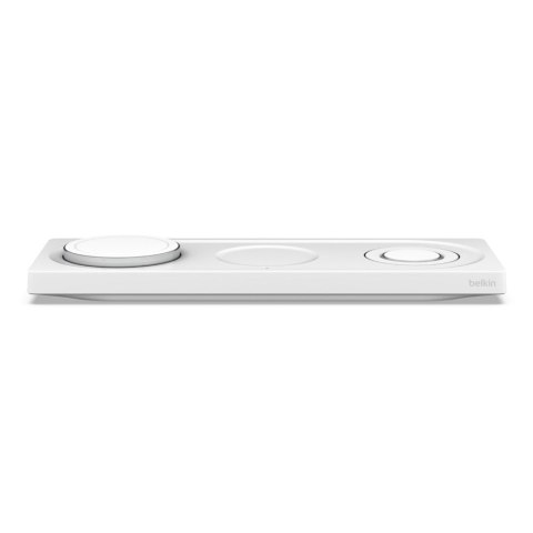BELKIN WIRELESS CHARGING 3IN1 PAD WITH MAGSAFE WHT BELKIN WIRELESS CHARGING 3IN1 PAD WITH MAGSAFE WHT