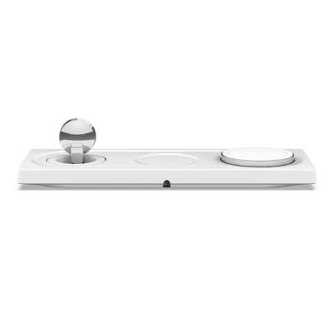 BELKIN WIRELESS CHARGING 3IN1 PAD WITH MAGSAFE WHT BELKIN WIRELESS CHARGING 3IN1 PAD WITH MAGSAFE WHT