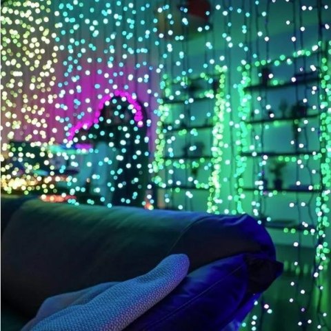 Inteligentna kurtyna LED Twinkly 400 RGBW 1,5x2,1m Inteligentna kurtyna LED Twinkly 400 RGBW 1,5x2,1m