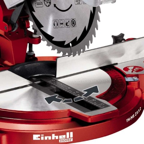 Piła ukośna EINHELL TH-MS 2112 4300295 (1400W; 210mm) Piła ukośna EINHELL TH-MS 2112 4300295 (1400W; 210mm)