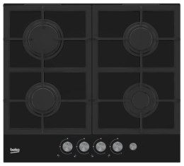 Płyta gazowa Beko HILG64235S (4 pola grzejne; kolor czarny)