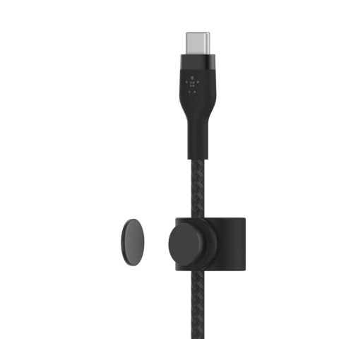 BELKIN KABEL USB-C 2.0 OPLOT SILICONE 2M CZARNY BELKIN KABEL USB-C 2.0 OPLOT SILICONE 2M CZARNY