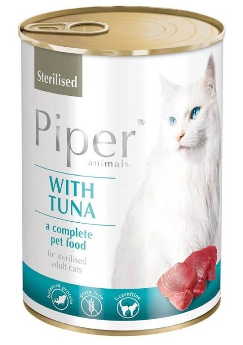 DOLINA NOTECI Piper Sterilised z tuńczykiem 400g DOLINA NOTECI Piper Sterilised z tuńczykiem 400g