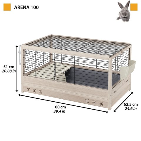 FERPLAST Arena 100 - klatka dla świnki morskiej FERPLAST Arena 100 - klatka dla świnki morskiej