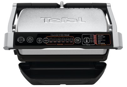 Grill elektryczny Tefal OptiGrill+ Initial GC 706D34 (składany; 1800W; kolor srebrny) Grill elektryczny Tefal OptiGrill+ Initial GC 706D34 (składany; 1800W; kolor srebrny)