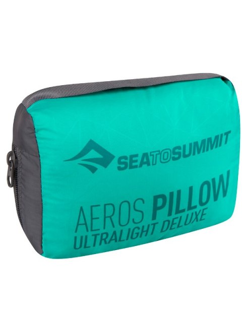 Poduszka SEA TO SUMMIT Aeros Ultralight Deluxe Sea Foam Poduszka SEA TO SUMMIT Aeros Ultralight Deluxe Sea Foam