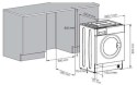 Pralka do zabudowy BEKO WITC7612B0W