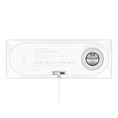 BELKIN WIRELESS CHARGING 3IN1 PAD WITH MAGSAFE WHT BELKIN WIRELESS CHARGING 3IN1 PAD WITH MAGSAFE WHT