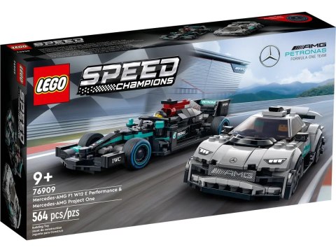 LEGO Speed Champions 76909 Mercedes-AMG F1 W12 E Performance i Mercedes-AMG ONE LEGO Speed Champions 76909 Mercedes-AMG F1 W12 E Performance i Mercedes-AMG ONE