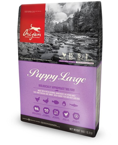 ORIJEN Puppy Large - sucha karma dla szczeniąt dużych ras - 11,4kg ORIJEN Puppy Large - sucha karma dla szczeniąt dużych ras - 11,4kg
