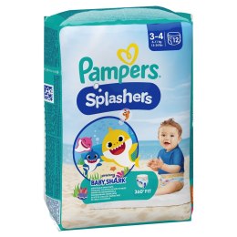 Pampers pieluchomajtki Splashers S3 12szt