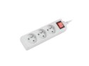 Przedłużacz Lanberg PS1-03E-0150-W (1,5m; kolor biały)