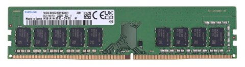 Samsung UDIMM ECC 8GB DDR4 1Rx8 3200MHz PC4-25600 M391A1K43DB2-CWE Samsung UDIMM ECC 8GB DDR4 1Rx8 3200MHz PC4-25600 M391A1K43DB2-CWE