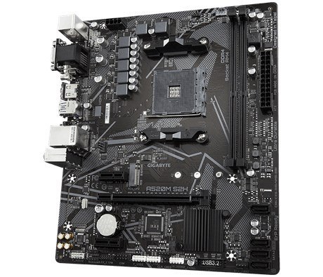 Płyta główna Gigabyte A520M S2H (rev. 1.0) (WYPRZEDAŻ) Płyta główna Gigabyte A520M S2H (rev. 1.0) (WYPRZEDAŻ)