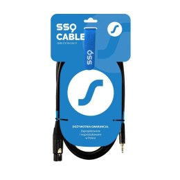 SSQ XLRMi5 - XLR żeński / Jack stereo 3.5