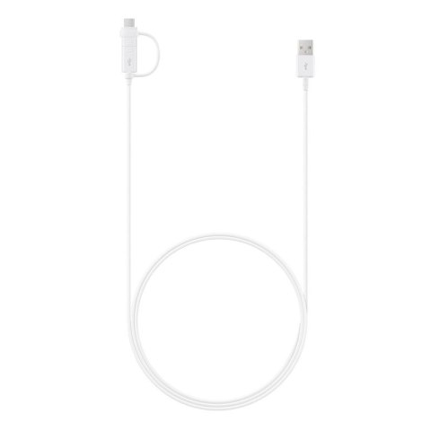 Samsung Combo Cable (Type-C & Micro USB), White Samsung Combo Cable (Type-C & Micro USB), White