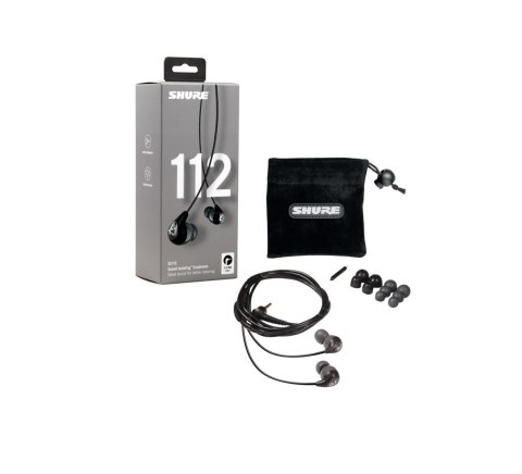 Shure SE112-GR-EFS - Słuchawki douszne, szare Shure SE112-GR-EFS - Słuchawki douszne, szare