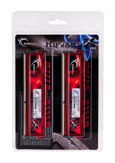 G.SKILL RIPJAWSX DDR3 2X8GB 1333MHZ CL9-9-9 XMP F3-10666CL9D-16GBXL G.SKILL RIPJAWSX DDR3 2X8GB 1333MHZ CL9-9-9 XMP F3-10666CL9D-16GBXL