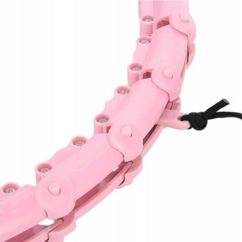 Hula Hop HMS HHW02 z wypustkami i obciążeniem jasnoróżowy Hula Hop HMS HHW02 z wypustkami i obciążeniem jasnoróżowy