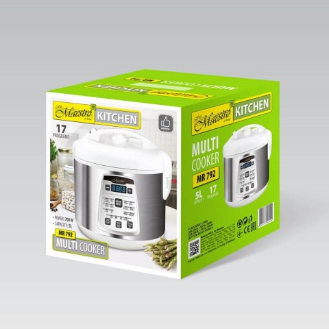 Multicooker MAESTRO MR-792 17 programów (WYPRZEDAŻ) Multicooker MAESTRO MR-792 17 programów (WYPRZEDAŻ)