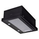Okap teleskopowy AKPO WK-7 LIGHT ECO 50 CZARNY (podszafkowy)