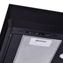 Okap teleskopowy AKPO WK-7 LIGHT ECO 50 CZARNY (podszafkowy)