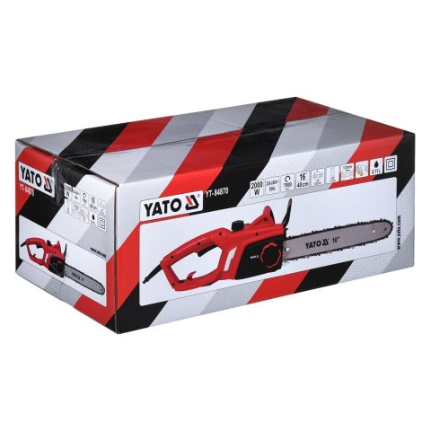 Pilarka łańcuchowa Yato YT-84870 2000W Pilarka łańcuchowa Yato YT-84870 2000W