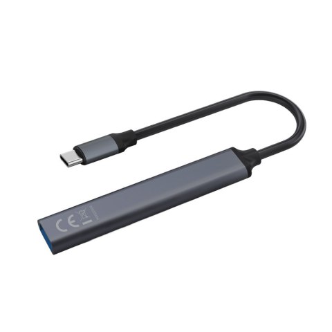 SAVIO HUB USB-A - 3 X USB-A 2.0, 1 X USB-A 3.0, SZARY AK-70 SAVIO HUB USB-A - 3 X USB-A 2.0, 1 X USB-A 3.0, SZARY AK-70