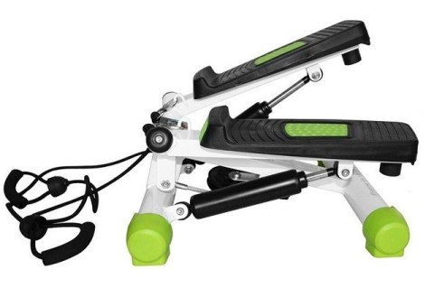 Stepper skośny z linkami biało-zielony HMS S3033 Stepper skośny z linkami biało-zielony HMS S3033