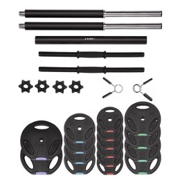 Sztanga i sztangielki kompozyt zestaw HMS SGSP60 SET 62 kg