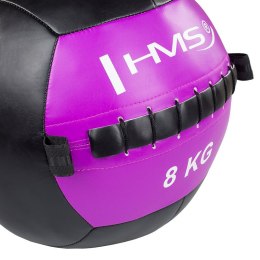 Wall Ball Piłka do ćwiczeń 8 kg HMS WLB8