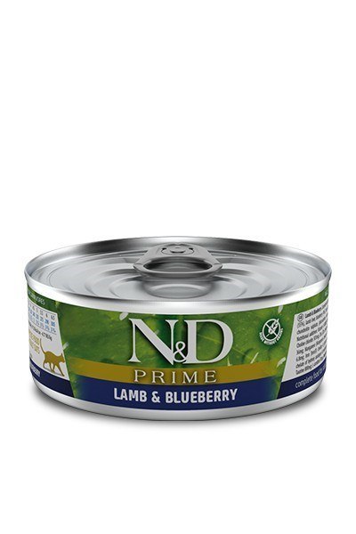FARMINA N&D Prime Lamb & Blueberry - mokra karma dla kota - 70 g