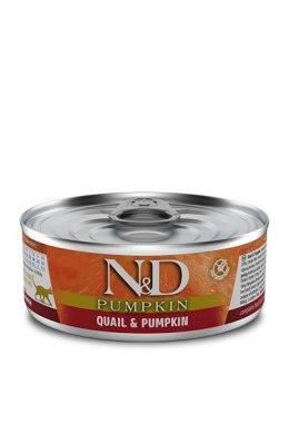 FARMINA N&D Pumpkin Quail & Pumpkin - mokra karma dla kota - 70 g