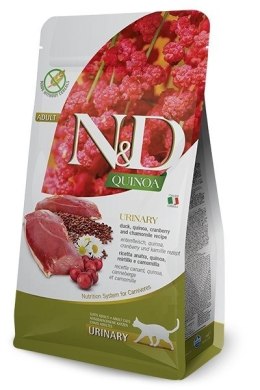 FARMINA N&D Quinoa Urinary Duck - sucha karma dla kota - 1,5kg