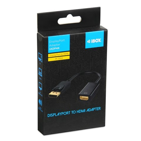 IBOX ADAPTER IADP4K DISPLAYPORT TO HDMI 4K IBOX ADAPTER IADP4K DISPLAYPORT TO HDMI 4K