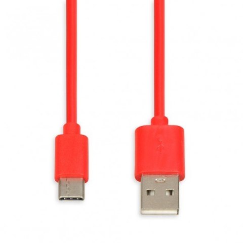 Kabel IBOX IKUMTCR (USB 2.0 typu A - USB typu C ; 1m; kolor czerwony) Kabel IBOX IKUMTCR (USB 2.0 typu A - USB typu C ; 1m; kolor czerwony)