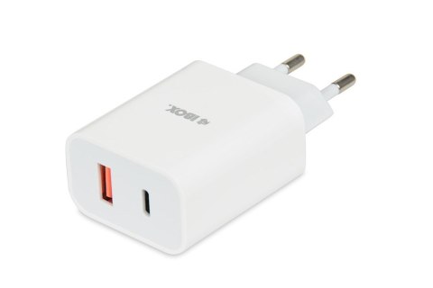 ŁADOWARKA SIECIOWA I-BOX C-36 PD20W USB-C + USB-A ŁADOWARKA SIECIOWA I-BOX C-36 PD20W USB-C + USB-A