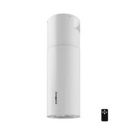 Okap wyspowy tuba MAAN Elba 39 cm biały