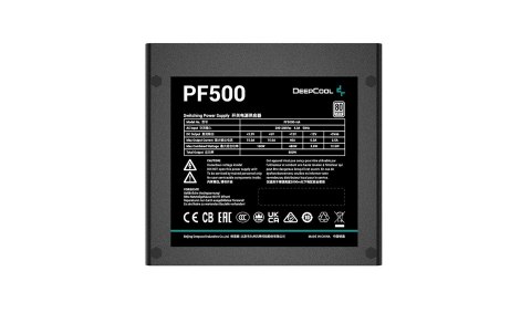 Zasilacz DeepCool PF500 500W 80 Plus Zasilacz DeepCool PF500 500W 80 Plus