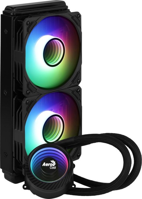 Chłodzenie wodne AEROCOOL PGS MIRAGE L240 ARGB BK Chłodzenie wodne AEROCOOL PGS MIRAGE L240 ARGB BK