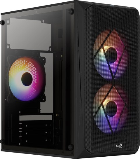 OBUDOWA AEROCOOL GS CS-107-A-BK-v2 FRGB OBUDOWA AEROCOOL GS CS-107-A-BK-v2 FRGB