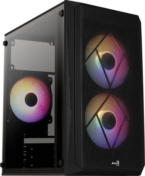 OBUDOWA AEROCOOL GS CS-107-A-BK-v2 FRGB OBUDOWA AEROCOOL GS CS-107-A-BK-v2 FRGB