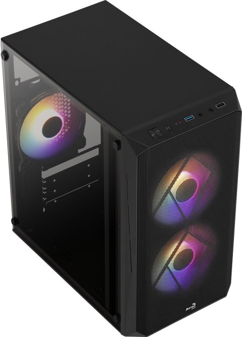 OBUDOWA AEROCOOL GS CS-107-A-BK-v2 FRGB OBUDOWA AEROCOOL GS CS-107-A-BK-v2 FRGB