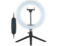 TRACER LAMPA PIERŚCIENIOWA RING 26CM MINI STATYW