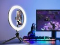 TRACER LAMPA PIERŚCIENIOWA RING 26CM MINI STATYW