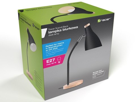 TRACER LAMPKA BIURKOWA SCANDI BLACK TRACER LAMPKA BIURKOWA SCANDI BLACK