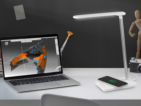 TRACER LAMPKA BIURKOWA Z ŁADOWARKĄ BEZPRZEWO LUNA TRACER LAMPKA BIURKOWA Z ŁADOWARKĄ BEZPRZEWO LUNA